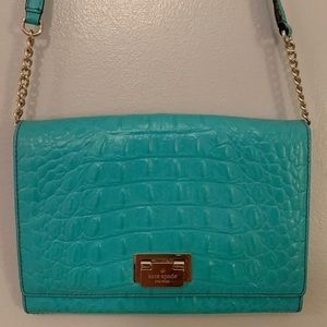 Kate Spade turquoise purse